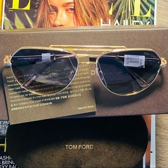 TOM FORD Andes 61mm Aviator Sunglasses - Picture 4 of 4